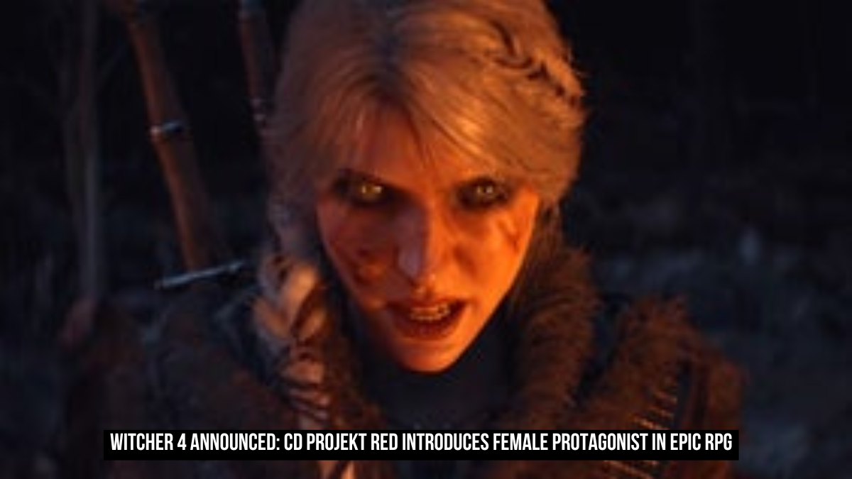 Witcher 4 Announced CD Projekt Red Introduces Female Protagonist in Epic RPG